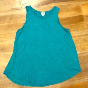 Teal tank